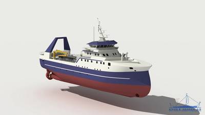 50 m factory trawler. 