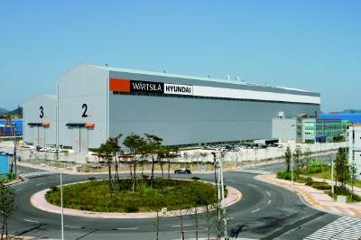 The new factory of Wärtsilä-Hyundai Engine Company Ltd.