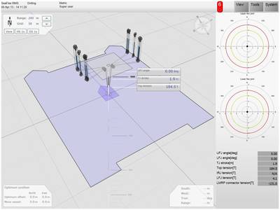 RMS 1.7 features 3D visualization of the riser system.