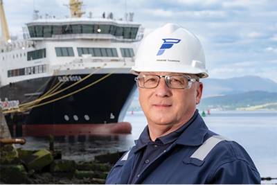 Ferguson Marine Ltd has officially welcomed Graeme Thomson, who began his tenure as CEO at the beginning of May. Credit: Ferguson Marine
