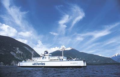 Ferry: Image courtesy of BC Ferries