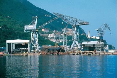 File Image of a Fincantieri Shipyard (CREDIT: Fincantieri)