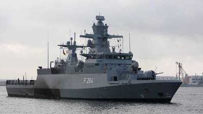 File photo: Corvette “Ludwigshafen am Rhein” at its home base in Rostock (© Bundeswehr / Matthias Letzin)