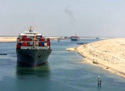 File photo courtesy of the Suez Canal Authority