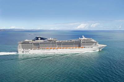 File photo: MSC Divina (Courtesy MSC Cruises)