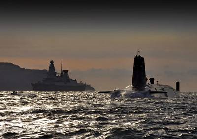 FILE PHOTO: Nuclear submarine HMS Vanguard at HM Naval Base Clyde, Faslane, Scotland. (Photo: Tam McDonald / U.K. Ministry of Defense)