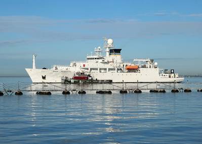 File photo: U.S. Military Sealift Command oceanographic survey ship USNS Maury (T-AGS-66) (Photo: Bill Mesta U.S. Navy.