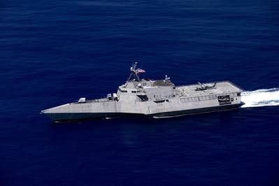 File photo: U.S. Navy Independence class littoral combat ship USS Gabrielle Giffords (LCS-10). (Photo: Josiah J. Kunkle / U.S. Navy)