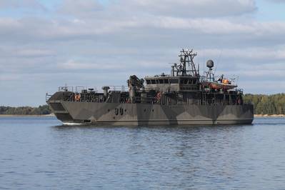 Finnish Navy’s minelayer Pansio (Photo: AEFI)