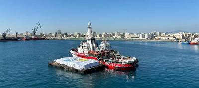 First aid ship to Gaza sets sail (Credit: World Central Kitchen)
