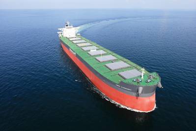  First of Six 208,000 dwt bulk carrier HHI built