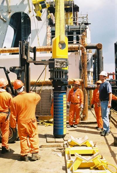 First Subsea mooring connector used to moor Anardarko' s Gunnison spar in 2003.