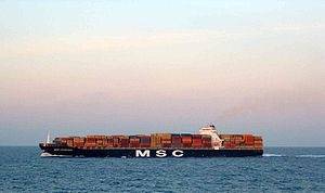 MSC Flaminia: Photo credit Wikipedia CCL