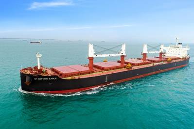 For illustration only - An Eagle Bulk Shipping vessel / Credit: Eagle Bulk Shipping