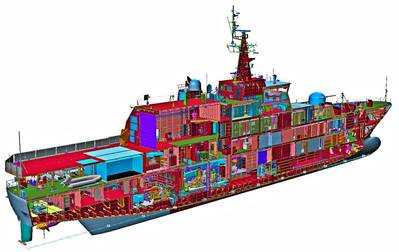 FORAN Screenshot, Offshore Patrol Vessel (Photo: SENER)