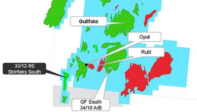This is the fourth infrastructure-near discovery in the Gullfaks area in a 10 month period.