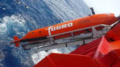 Fugro’s new Echo Surveyor VII AUV holds the record for the deepest Hugin AUV dive. (Photo: Fugro)