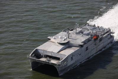 The future USNS Apalachicola (EPF-13) (Photo: Austal USA)