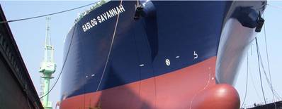 A GasLog LNG carrier:Image courtesy of GasLog