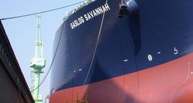 GasLog vessel: Image courtesy of the owners
