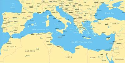 A Gaza-bound ship carrying humanitarian aid and activists was, according to its organizers, bombed by drones in international waters early on Friday morning. Credit: Adobe Stock/Porcupen