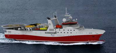 GC Reiber's seismic vessel: Image courtesy of MAN