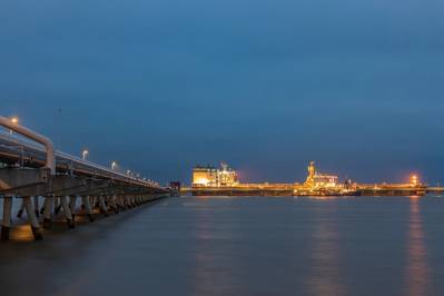 Germany's Wilhelmshaven 1 liquefied natural gas terminal is set to reopen shortly after completing scheduled repair work on the superstructure on the jetty of its transhipment facility last week. Credit: Adobe Stock/HansPeter