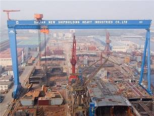 GE’s drive system in action at the Dalian Shipyard. (Photo: GE)