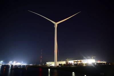 GE's Haliade-X offshore wind turbine - Image Credit: Danny Cornelissen for GE Renewable Energy (file photo)