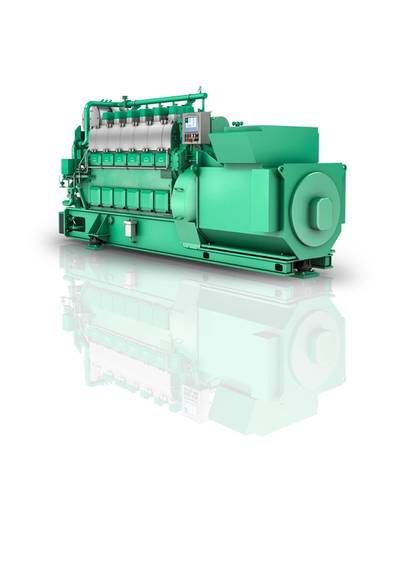 Graphical rendering of an MAN 6L23/30H Mk3 engine. Image courtesy MAN ES