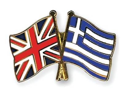 Greek/British Flags: Image courtesy of Maritime London