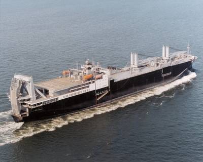 USNS GYSGT Fred W. Stockham: Photo courtesy of MSC