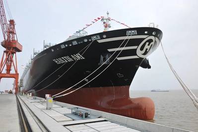 Hanjin Ami, Yangzijiang’s fourth 10,000TEU delivered June 16