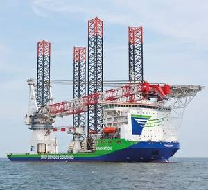 Heavy-lift Ship 'Innovation': Photo credit Liebherr