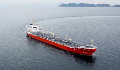 MOL Chemical Tankers-operated chemical tanker Ensemble (Credit: MOL)