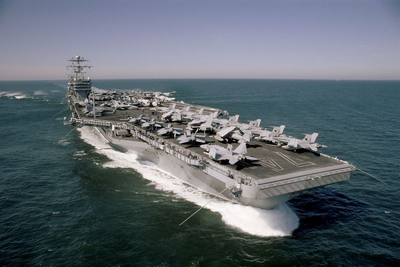 HII’s Newport News Shipbuilding division was awarded an advance planning contract for the refueling and complex overhaul (RCOH) of the nuclear-powered aircraft carrier USS John C. Stennis (CVN 74). HII photo