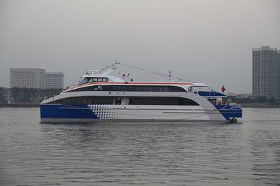 Hi-speed catamaran ferry: Photo credit Afai Southern 
