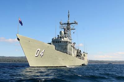 HMAS Darwin (Photo: Royal Australian Navy)