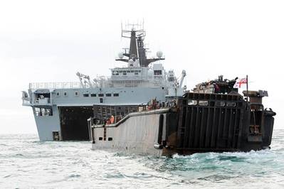 HMS Bulwark: Photo credit MOD