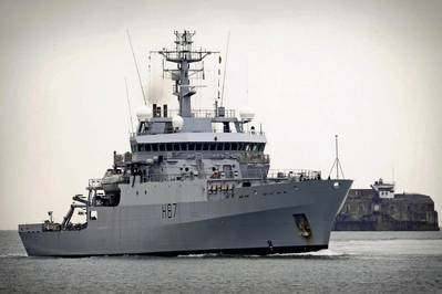 HMS Echo: MOD photo