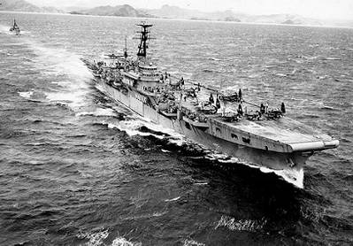 HMS Triumph (Official U.S. Navy Photograph, from the collections of the Naval Historical Center.)