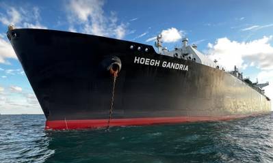 Hoegh Gandria will be converted to FSRU for deployment to the LNG terminal in Port of Sumed, Egypt (Credit: Höegh Evi, Norway)