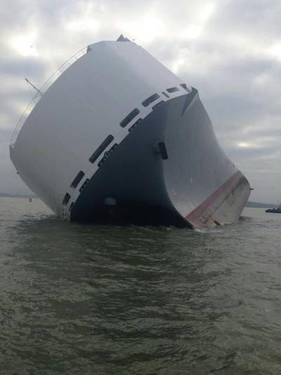Hoegh Osaka (Photo courtesy of the Marine Accident Investigation Branch)