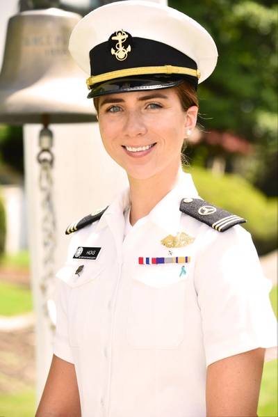 Hope Hicks is Midshipman-X. (Photo courtesy Sanford Heisler Sharp)