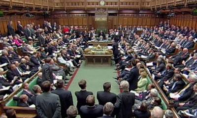 House of Commons Debate: Photo courtesy of Maritime London