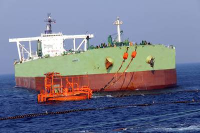 MT Humanity is the first VLCC handled by the port (Photo: NMPT)