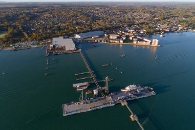 Hythe Shipyard in Southampton (courtesy of Fairline)