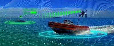 Spatial Integrated Systems' unmanned systems solutions, including multi-vehicle collaborative autonomy, sensor fusion and perception, have been fielded for more than 6,000 hours on 23 vessel types. Image courtesy HII
