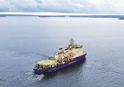 Icebreaker Viktor Chernomyrdin (Photo: Rosmorport)