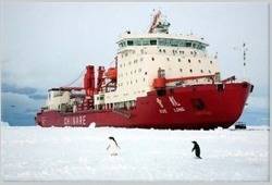 Icebreaker Xue Long: Photo credit Govt.of China
